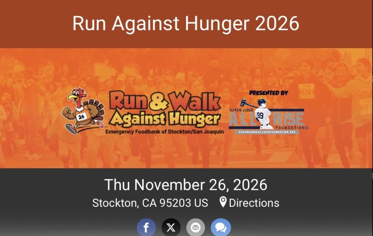 Run Against Hunger event graphic